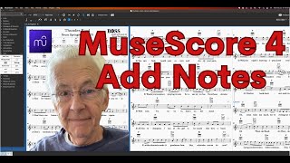 How To Add Notes in MuseScore 4 [upl. by Nortad]