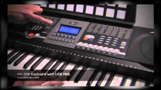 MK906 Keyboard with USB Midi by Gear4music [upl. by Yralih]