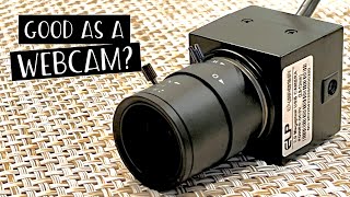 Varifocal Lens USB Webcam Review [upl. by Waltner454]