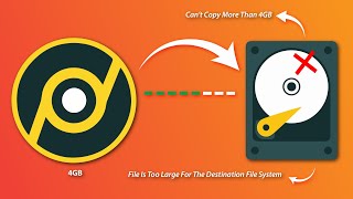 Copy Files Larger Than 4GB To USB FAT32 or How To Transfer Files Larger Than 4GB to USB Windows 10 [upl. by Rihat643]