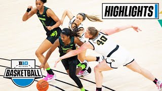 Iowa vs Michigan State  March 12 2021  Big Ten Womens Basketball Tournament  Highlights [upl. by Harhay]