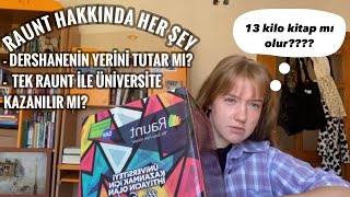 RAUNT paket içeriği ve merak edilenler dershane mi evde hazırlanmak mı Parasına değer mi evet [upl. by Ilrac799]