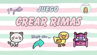 JUGAMOS A CREAR RIMAS [upl. by Bethesde]