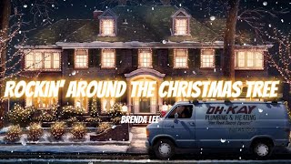 🎄 Rockin’ Around the Christmas Tree  Brenda Lee 🎄 Lyrics Video [upl. by Yelyah665]