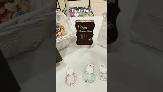 Craft fair  vendorfair preppy beadedbracelet [upl. by Ravens]