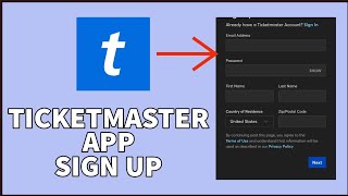 How to Sign Up to TicketMaster Account 2024  Register TicketMaster Account [upl. by Auberon]