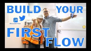 Microsoft Power Automate Tutorial  Build Your First flow [upl. by Hafeenah132]