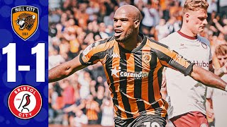 Hull City vs Bristol City  11  HIGHLIGHTS  EFL Championship 20242025 [upl. by Eidarb]