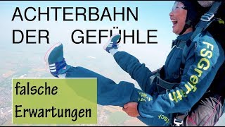 Fallschirmsprung Erfahrungsbericht Vlog  Vorher Nachher Video  Tandemsprung in Grefrath Juni 2018 [upl. by Langston]