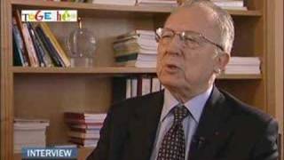 EuroNews  FR  Interview Jacques Delors [upl. by Barvick]