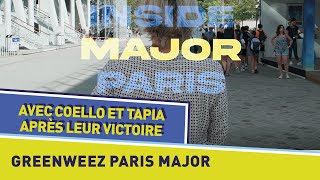 Inside Paris Major 8  Avec Coello et Tapia après leur victoire [upl. by Wallach]