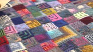 Mitered Squares Blanket [upl. by Lewendal]