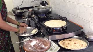 Jowar Bhakri Sorghum flour flatbread [upl. by Michelina]