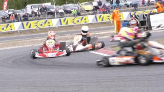 Championnat de France KZ2 Master à Salbris  Finale 3 [upl. by Neffirg]