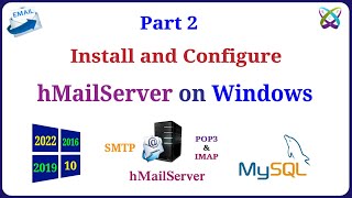 hMailServer  Part 2  Install and Configure hMailServer on Windows [upl. by Meryl]