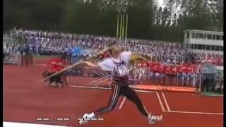 Javelin Throw  Jan Zelezny 8780m  Kuortane 2000 [upl. by Cerelly948]