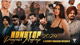 Nonstop Punjabi Mashup 2024  Back To Memories Mashup  A Sunny Hassan Visual  Nonstop Jukebox 2024 [upl. by Pirbhai]