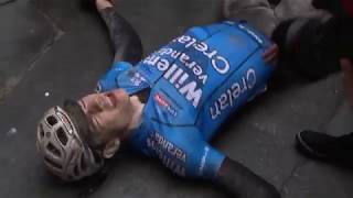 Wout van Aert Strade Bianche 2018 finish [upl. by Bandler860]