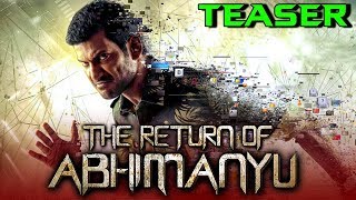 The Return of Abhimanyu Irumbu Thirai 2019 Official Hindi Dubbed Teaser  Vishal Samantha Arjun [upl. by Navnod]