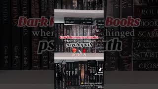 Dark Romance Books Where He’s an Unhinged Psychopath  Part 2 darkromancebooks booktok booktube [upl. by Ardnaeed]