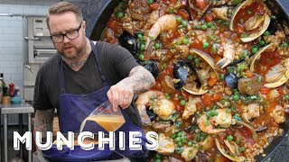 HowTo Make Paella Valenciana with Jamie Bissonnette [upl. by Newmann]