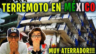 REACCION al TERREMOTO del 19 de SEPTIEMBRE de 2017 en MÉXICO😱 [upl. by Seavey]