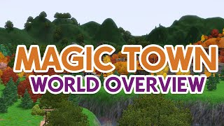 Magic Town World Overview I The Sims 3 [upl. by Enrico]