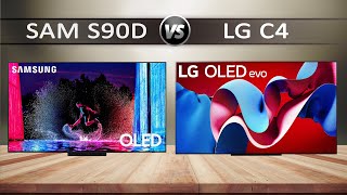 Lg C4 Vs Samsung S90D 🔥 4K OLED Smart TV  Full Specs Reviews amp Comparison [upl. by Madaih936]