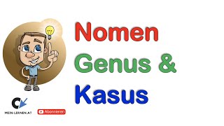 Nomen Genus Numerus und Kasus [upl. by Ellerahs]