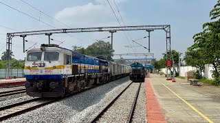 25 in 1 Superfast Diesel amp electric actions on Bangalore Hubli amp Shivamogga Line  Indian Railways [upl. by Gans879]