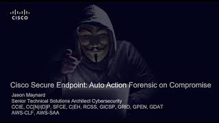 Cisco Secure Endpoint Automated Action Capturing Forensics on Compromise [upl. by Yrakaz]