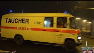 Brennt Schiff im Tanklager  Einsatzfahrten Feuerwehr amp DLRG GroßGerauKreis [upl. by Nguyen]