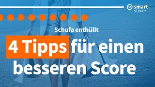 Schufa enthüllt 4 Tipps wie man seinen Score verbessern kann [upl. by Vizzone87]