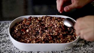 Healthy Chocolate Granola [upl. by Assirram923]