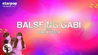 Cesca  Balse Ng Gabi Lyrics  Remix [upl. by Richmound]