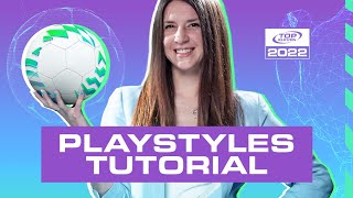 How to use Playstyles in Top Eleven  Tutorial  Top Eleven 2022 [upl. by Raeann]