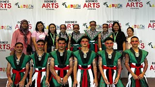 BORNEO ART FESTIVAL 2024  ASPeD Dance Troupe  PANGAIT [upl. by Dasi]