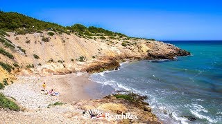 Playa dels Colls Vilanova i la Geltrú Spain [upl. by Nali]