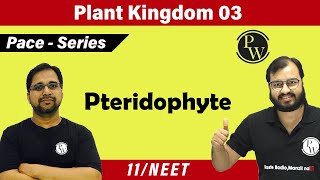 Plant Kingdom 03  Pteridophyte  Class 11  NEET  PACE SERIES [upl. by Au]