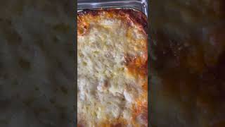 Meal prep lasagne for the next few days food [upl. by Dunham]