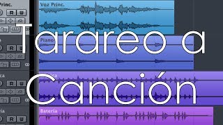 Cómo convertir un tarareo en una canción con Cubase  Tutorial en español [upl. by Ahsia]