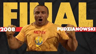 Mariusz Pudzianowski wins 2008 Worlds Strongest Man FULL Final Event  Worlds Strongest Man [upl. by Cima]