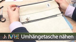 oh NÄH – Umhängetasche nähen Aufz v 12022021 [upl. by Wong]