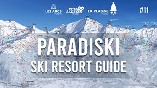 Paradiski Ski Guide Peisey amp Vallandry Blanchot Grive Ours 3 [upl. by Jamnis]