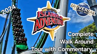 Universal Islands of Adventure Full Walk Through Tour with Commentary  Universal Orlando Resort 🌎 [upl. by Grefer]