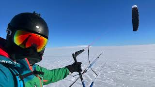 Snowkiting Haugastøl 2024 [upl. by Stelu492]