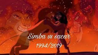 Simba vs scar 19942019 [upl. by Aliekahs]