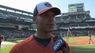 Dave Racaniello on pitching to David Wright at Home Run Derby [upl. by Yleve]