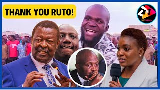 NURU OKANGA SUPPORTS RUTO FOR THE FIRST TIME AFTER FIRING HIS ENTIRE CABINET MUDAVADI ANGUKA NAO [upl. by Oicul]