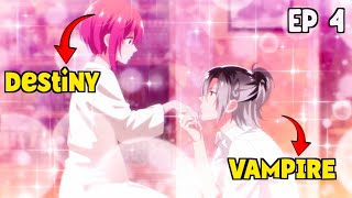 Vampire falls for a weak human boy who hides her identity  Vampire dormitory EP 4 in Hindi [upl. by Narahs26]